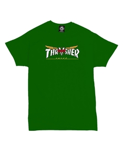 Remera Unisex Thrasher Venture Verde