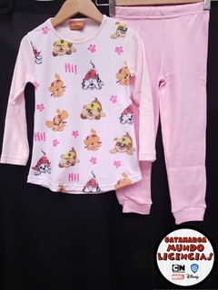 Pijama La Patrulla Canina Rosa