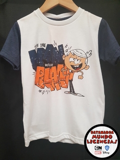 Remera Niño Lincoln Loud - The Loud House - The Man With the plan