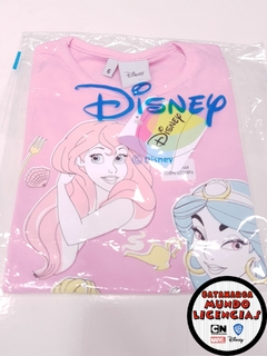 Remera Niña Princesas - Rosa - comprar online