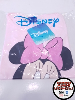 Remera con Volados Minnie - Rosa Claro - comprar online