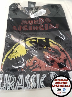 Remera Adulto Jurassic Park - Negra - comprar online