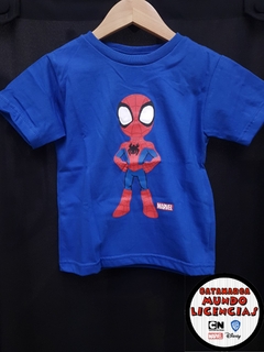 Remera Niño Spider-Man - Spidey - Azul