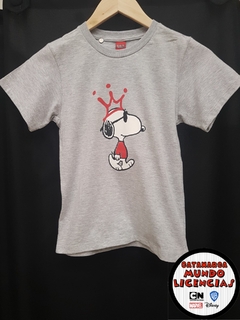 Remera Niño Snoopy King