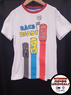 Remera Niño Cars - Race Ready