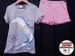 Pijama Elsa - Frozen Gris