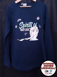 Remera Niña Frozen - Spirits of Nature