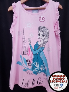 Remera s/Mangas Elsa - Frozen - Let it go