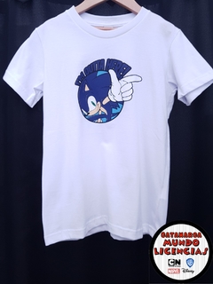 Remera Niño Sonic The Hedgehog