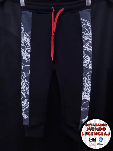 Jogging Niño Spider-Man - Negro