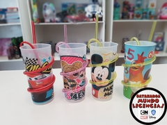 Vasos largos con Sorbete - Motivos Varios