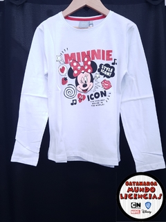 Remera Niña M/Largas Minnie - Style Icon!