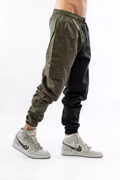 Jogger VS Cargo Green & Black - JC-9618 - comprar online