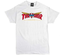 Remera Unisex Thrasher Venture Blanca