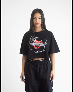 Crop Top Oversize VS Love in the Dark B - VSCO-1667 - comprar online