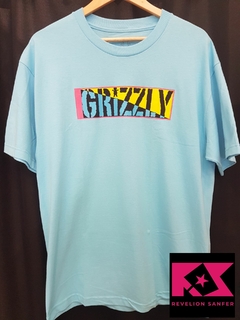 Remera Grizzly Griptape Azul