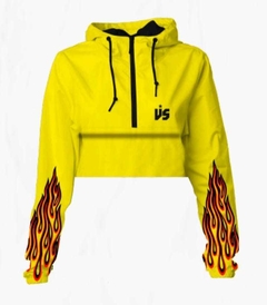 Remera Crop Anorak VS Yellow Furious