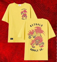 Remera Rituals Lion Fu Yellow