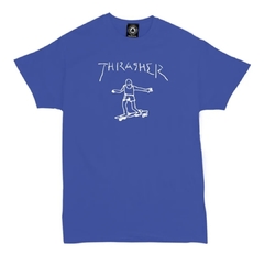 Remera Thrasher Gonz Azul Francia