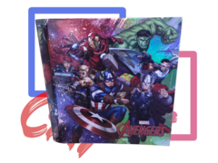 Carpeta Escolar N°3 Los Vengadores de Marvel - comprar online