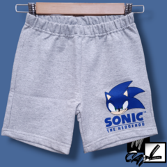 Bermuda Niño Sonic The Hedgehog Gris