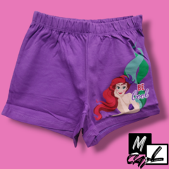 Short Niña La Sirenita - Be Cool - Violeta