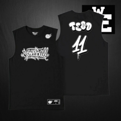 Remera Sin Mangas TEOD Street Ball Muscle - Negra