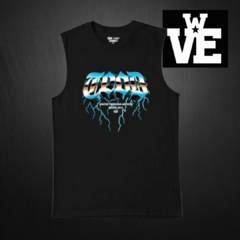 Remera Sin Mangas TEOD Lightning Muscle - Negra