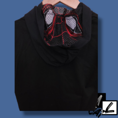 Remera c/Capucha Spider-Man Miles Morales disfraz - comprar online