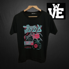 Remera Femenina TEOD Rizz Spiderweb - Negra