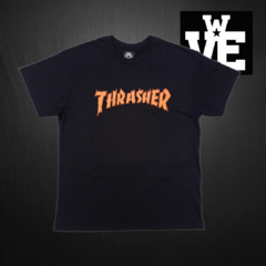 Remera Thrasher Burn it Down Negra - comprar online