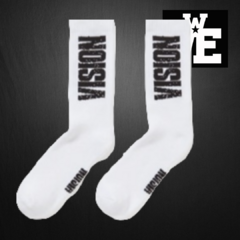 Medias Vision Half Sock White