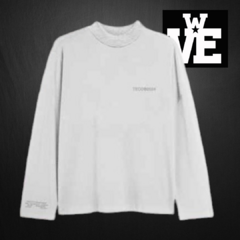 Remerón Mangas Largas TEOD Basic Long Sleeves - Blanca