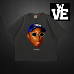 Remera Boxy Fit TEOD Pharrell - Negra