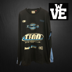 Remerón Mangas Largas TEOD SK8 Racing Tee - Negro - comprar online