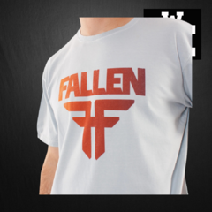 Remera Fallen Insignia Tee Gris - Wills Vieja Escuela