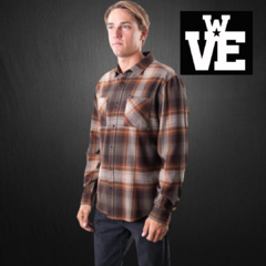 Camisa O'Neill Desert Negro/Rojo