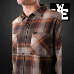 Camisa O'Neill Desert Negro/Rojo - Wills Vieja Escuela