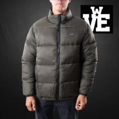 Campera Puffer O'Neill Burnt Verde - Wills Vieja Escuela