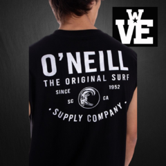 Remera Sin Mangas O'Neill Basic Lines Negra - comprar online