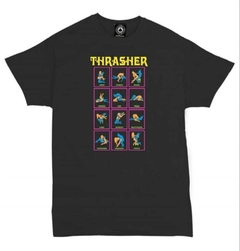 Remera Unisex Thrasher Black Light Kamasutra