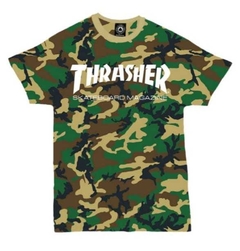 Remera Unisex Thrasher Skatemag Camo