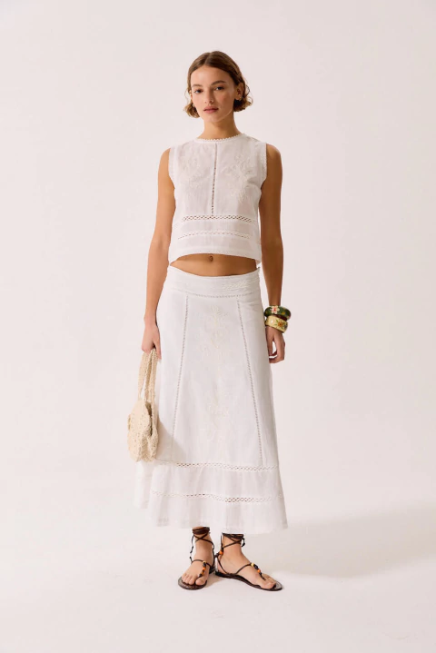 POLLERA ALGODONCILLO (I37616) - comprar online