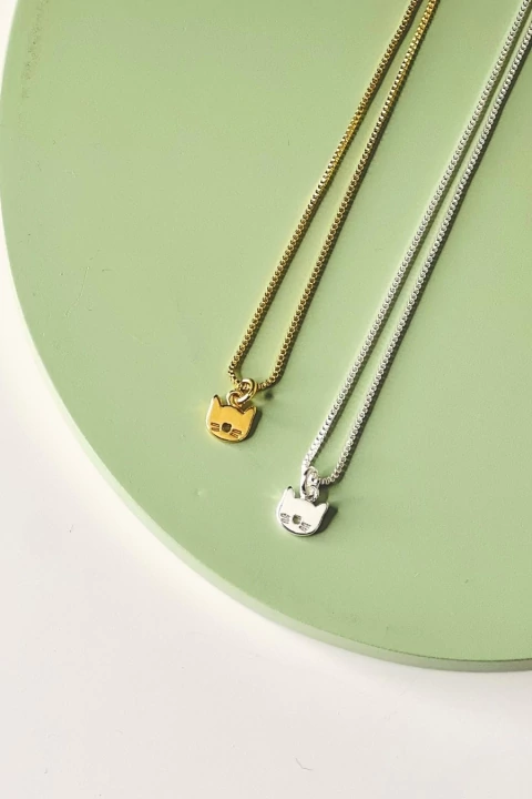 Colar Amor de Bigodes - Gato