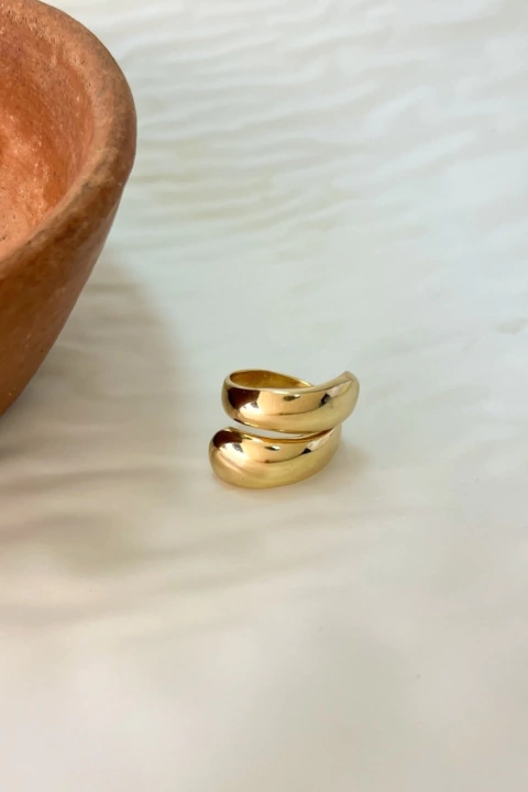 Anel Claire Ajustável Bold Orgânico Liso - comprar online