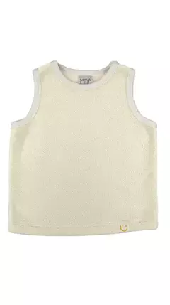 Chaleco Micropolar Arroz - comprar online