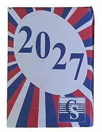 TACO CALENDARIO 2027 ARRANCABLE NRO.4 DE 6,5 X 9,8 CM (T-4)