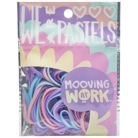 BANDAS ELASTICAS MOOVING PASTELES 16GRS