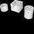 SET DE OFICINA MATISSE METAL CALADO X3 PIEZAS MATISSE - comprar online