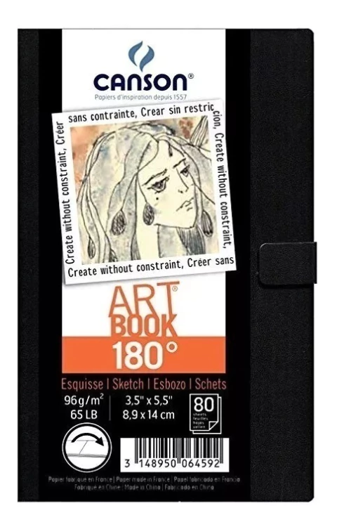 CUADERNO CANSON IMAN ART BOOK 180º 80H 96G. - comprar online